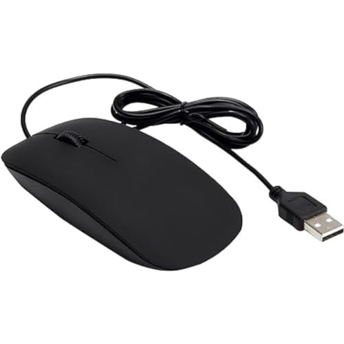 Wired Mouse USB 3.0, Wired Optical Mice For Laptop, Computer Mouse, Wire Mouse For Gaming Home Business Office Ergonomic Smooth Ultra-Slim USB & Wired Mice Compatible With Mac Desktop Windows