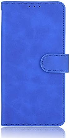 Étui Pour Xiaomi Poco F7 Pro 5g Couverture De Fentes Pour Cartes Portefeuille Flip Folio Blocage Rfid Cuir Pu Fermeture Magnetique Gangxun Bleu