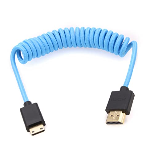 Cable HDMI 2.1 8K para monitor de cámara DSLR Sony y PS5 con diseño flexible trenzado