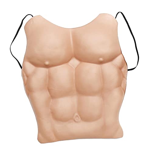 Image of CALANDIS Funny Fake Muscle Chic Gift Lifelike for Halloween Outdoor Costume Parties