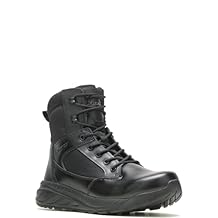 Bates Mens Opspeed Tall Side Zip Boot, Deep Black, 14