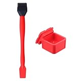 Silikonpinsel Set für feine Arbeiten Modellbau, Möbelrenovierung, professionelles Basteln, Heimreparatur Applikator