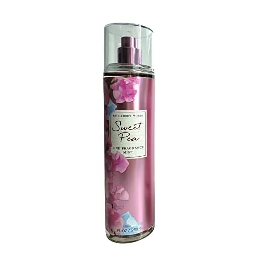 Bath & Body Works Sweet Pea Fragrance Mist Body Splas 8 oz