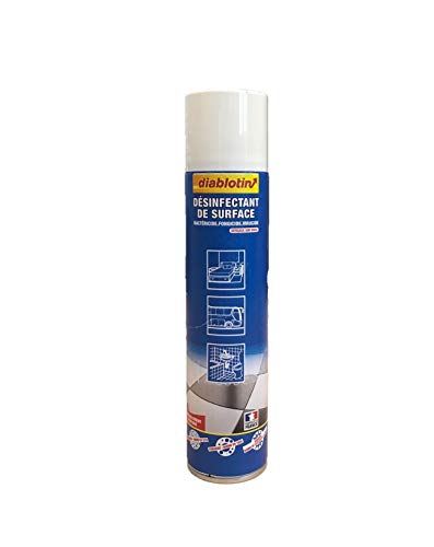 Diablotin | AÉROSOL DÉSINFECTANT DE Surface | Désinfecte et désodorise efficacement Les Surfaces. | DES11 Cover