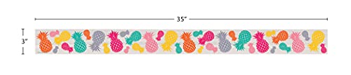 Teacher Created Resources 2157 Tropical Punch Pineapples Straight Border Trim #TOP4