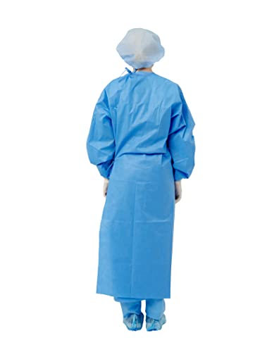 Image of Disposable Non-Surgical Gowns, Non-Woven, Latex Free 10EA (L)