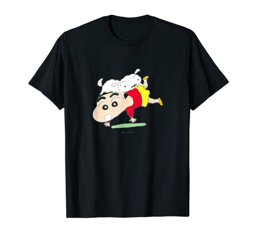 Crayon Shin-chan Oops! Shin-chan & Shiro Camiseta Cover