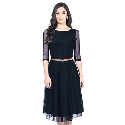 net skater dress