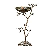 Attire la faune : cette baignoire pour oiseaux est conçue pour attirer une grande variété d'oiseaux dans votre jardin ou votre terrasse, leur offrant un endroit rafraîchissant pour se baigner et s'abreuver, et enrichissant votre expérience en plein air grâce à la présence de visiteurs ailés animés