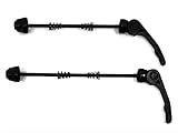 ✅ HOCHWERIGE VERARBEITUNG - Die Fahrrad Achse mit Schnellspanner wird aus einer hochwertigen Eisen- und Aluminiumlegierung gefertigt, ist robust & langlebig und für extreme Belastungen wie MTB geeignet.