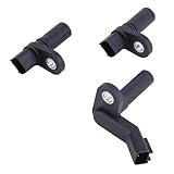 3PCS Engine Crankshaft Position Sensor Compatible with Ford F-150 E-150 E-250 E-350 Super Duty 1991-2019 Crankshaft Position Sensor V8 4.6L 5.4L, V10 6.8L, 1W7Z6B288AA, 1W7Z6B288AB, F1AE6B288AA