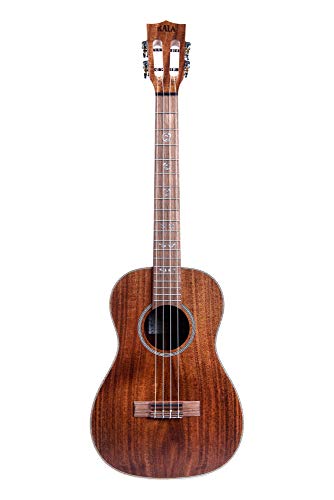 Kala KA-SA-B Solid Acacia Series Baritone Ukulele - Satin Natural - Image 4