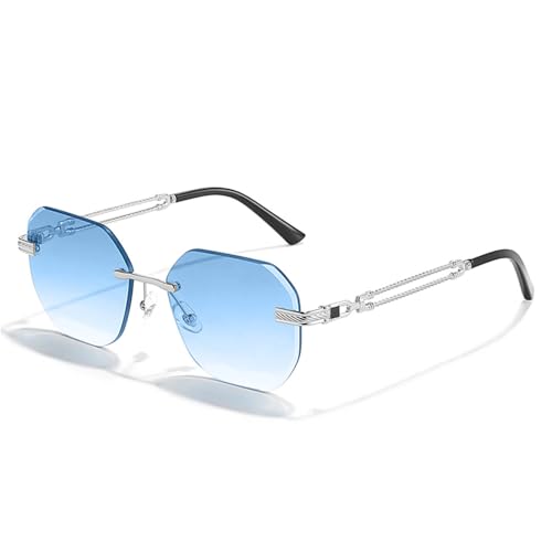 Lunettes de soleil polygones légères pour éviter la fatigue