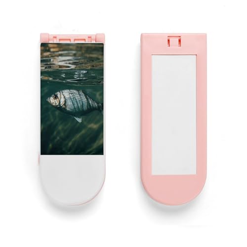 Support de téléphone portable avec lumière à selfie poisson pour retouches photo et vidéo Vlog