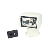 Jabsco 60020-0000 Marine 135SL Remote Control Marine Halogen Searchlight, 100000CP, Joystick Control, 12-Volt, 10-Amp