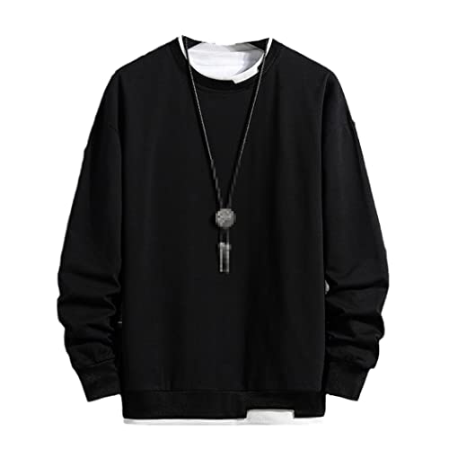 Sweat à capuche Harajuku homme noir vêtement urbain japonais XXXL