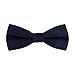 Men's Classic Pre-Tied Formal Tuxedo Bow Tie - Navy
