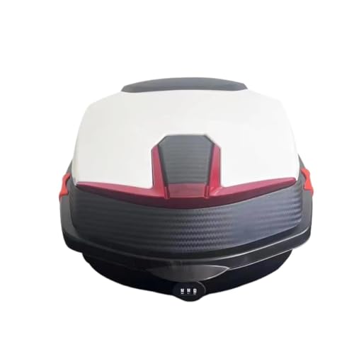 バイク用シートバッグ バイク用トランクテールボックス 大容量 ロック可能トップ 荷物収納ボックス バイクアクセサリー用 オートバイの ダッフル(Password payment1)