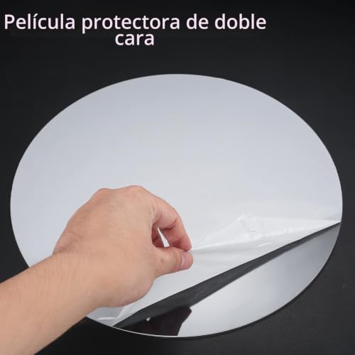 Miniatura 3 de 2 Piezas Disco Acrílico Transparente 30 Cm 12 Pulgadas