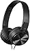Sony MDR-ZX110NC Extra Bass Noise-Cancelling Headphones with Neodymium Magnets & 30mm Drivers, Black (Renewed)