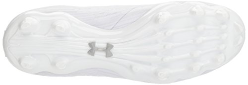 Under Armour Men's Highlight M.c. Lacrosse Shoe, White (100)/Metallic Silver, 11.5 #TOP3