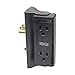 Tripp Lite 4 Outlet Surge Protector/Suppressor, Wall Mount Direct Plug-in, & $10K INSURANCE (TLP4BK)