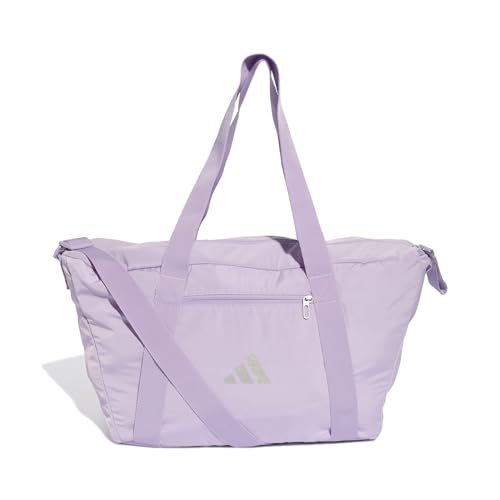 adidas Women's Duffel, Purple, Powder Plum / Silver Metallic, 1 Talla