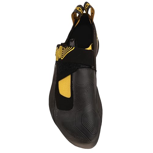 La Sportiva Mens Theory Performance Rock Climbing Shoes, Yellow/Black, 12.54