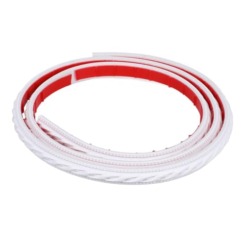 ELAYARD Moulure Murale Autocollante Pvc Bande De Calfeutrage Flexible Et Décorative Pour Coins Et Bords De Mur Plinthe Blanche Et Facile à Poser