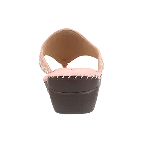 Image of Metro Women's Embellished Faux Leather Comfy Fashion Sandals