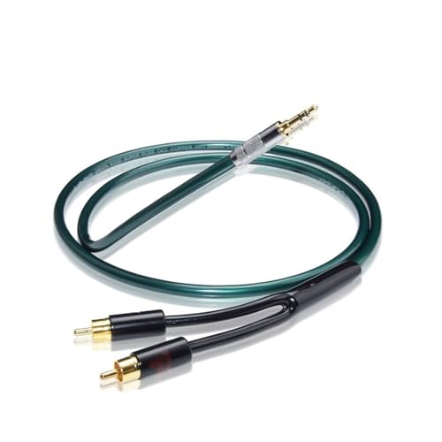 Cable Splitter 3.5mm HiFi para Conectar el Teléfono y MP3 al Equipo de Música