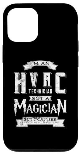 iPhone 13 Pro Hvac Magician Technician AC Repairman Tech Saying Designer Case