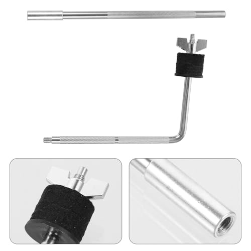 Soporte para platillo de batería con poste extra largo de aleación de zinc miniatura 7