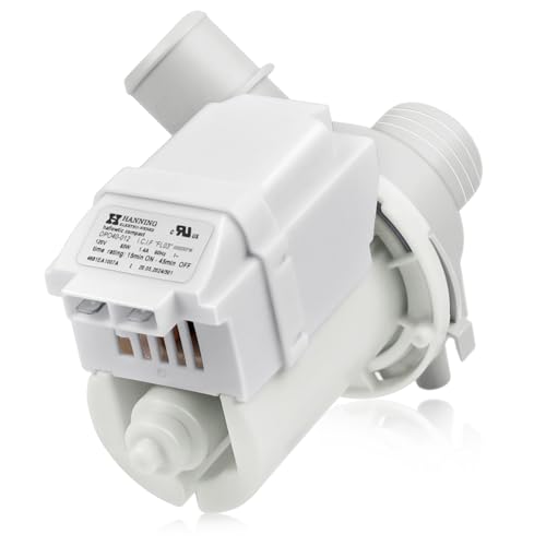 4681EA1007A DP040-012 Washer Drain Pump Assembly(OEM) Compatible with LG WT1501CW WT1201CV WT1201CW WT4870CW Kenmore 796.31513210 and More Replacement Parts 2649379 AP5672914 EAP7785119 PS7785119