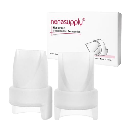 Nenesupply Valves 2pc for Handsfree Wearable Collection Cups. Work with Nenesupply Handsfree Wearable Collection Cups Only. Made of Food Grade Material. Handfree Pumping