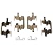 ACDelco 18K1355X Professional Rear Disc Brake Caliper Hardware Kit with Clips