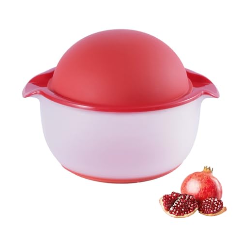 Herramienta Para Pelar Granadas – Accesorio Para Pelar Frutas De Tamaño 19,5 Cm, Separador Manual De Arilo De ABS Y Silicona | Eliminación De Semillas Sencilla Y Sin Complicaciones Para La Preparación