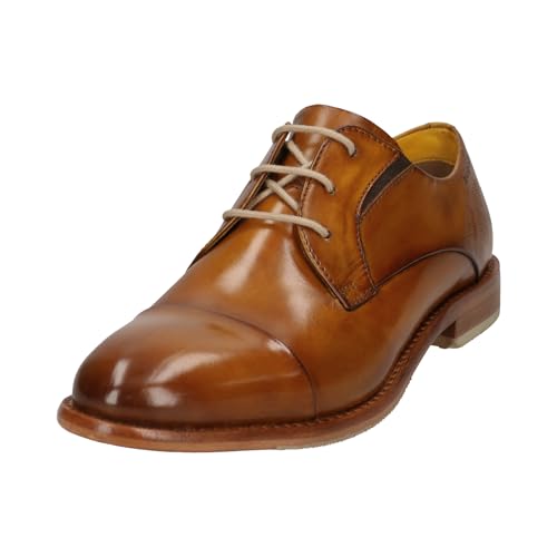 Image of Yellow Business Lace-ups by bugatti shoes