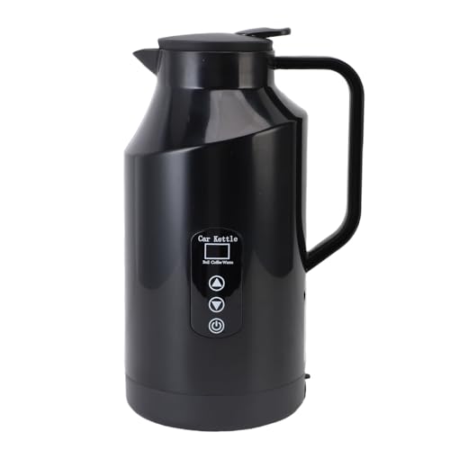 lyrlody Hervidor Eléctrico Portátil de 1500 Ml con Control Preciso de Temperatura, Calentamiento Rápido para Acampar y Viajar en Camión