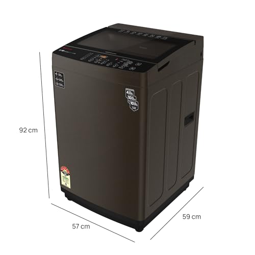Image of IFB 7 Kg 5 Star AI Powered Fully Automatic Top Load Washing Machine (TL S1BRS 7.0Kg Aqua, Brown, 2X Power Steam, 4 Years Comprehensive Warranty)