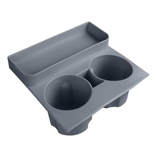 �J�b�v�z���_�[�g���� Compatible With Tesla For Model 3 Y �Z���^�[�J�b�v���~�b�^�[�V���R���R�[�X�^�[ Ya �C���e���A�C�����[�X���b�g�A�N�Z�T���[(GRAY)