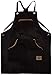 Waxed Canvas Apron With Pockets – Heavy Duty Shop Apron For Men And Women, Baristas, Butchers, Garage Mechanics, Light Welding, Crafts Projects