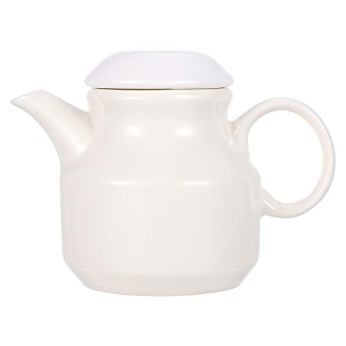 Cabilock Ceramic Condiment Server with Handles - Creamer, Syrup & Sauce Pitcher for Kitchen