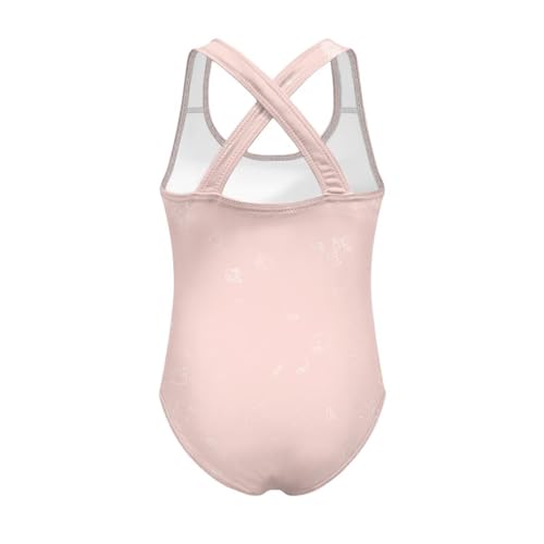 Image of WELLFLYHOM Girls Swimsuit 5-14 Cross Back Swimwear Full Coverage One Piece Bathing Suit Sleeveless Beachwear