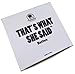 Trebisky That's What She Said Easy Button - Michael Scott Voice Funny Office Classic Quote Gift Buzzer