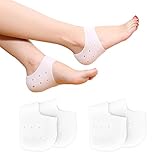 ✅ 【Cojín Para Aliviar el Dolor en el Talón】 — Los protectores de gel para el talón ayudan a aliviar el dolor severo del talón y la incomodidad, como dolor en los talones, espolones óseos, pies doloridos, fracturas por estrés, pies magullados, esguinces, dolor agudo en el talón y pies hinchados. Excelente soporte del talón para hombres y mujeres.