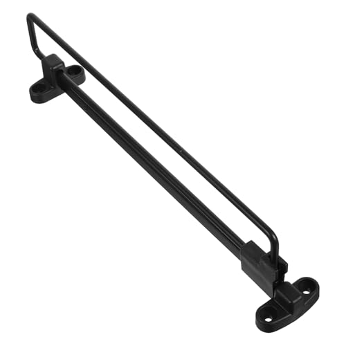 Sosoport Barra Extensible Telescópica para Armario 50-88,5 Cm, Perchero Extraíble Metálico Negro, Barra Abatible para Colgar Pantalones y Ropa, Ahorro de Espacio para Dormitorio