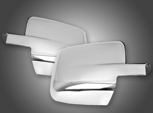 MaxMate Fits 09-13 Dodge Ram 1500/10-13 Ram 2500/3500 Mirror Cover W/O Turn Signal Place Cutout (Not for Towing Mirror)