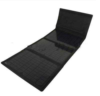 Panneau solaire 18V 30W portable avec sortie SAE pour ne jamais manquer d'énergie en randonnée