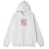 sudadera obey negra  Obey Corporate Life - Sudadera con capucha para hombre, gris ceniza, M